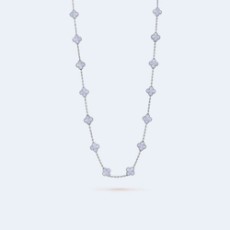 반클리프 앤 아펠 빈티지 알함브라 20 모티브 롱 목걸이